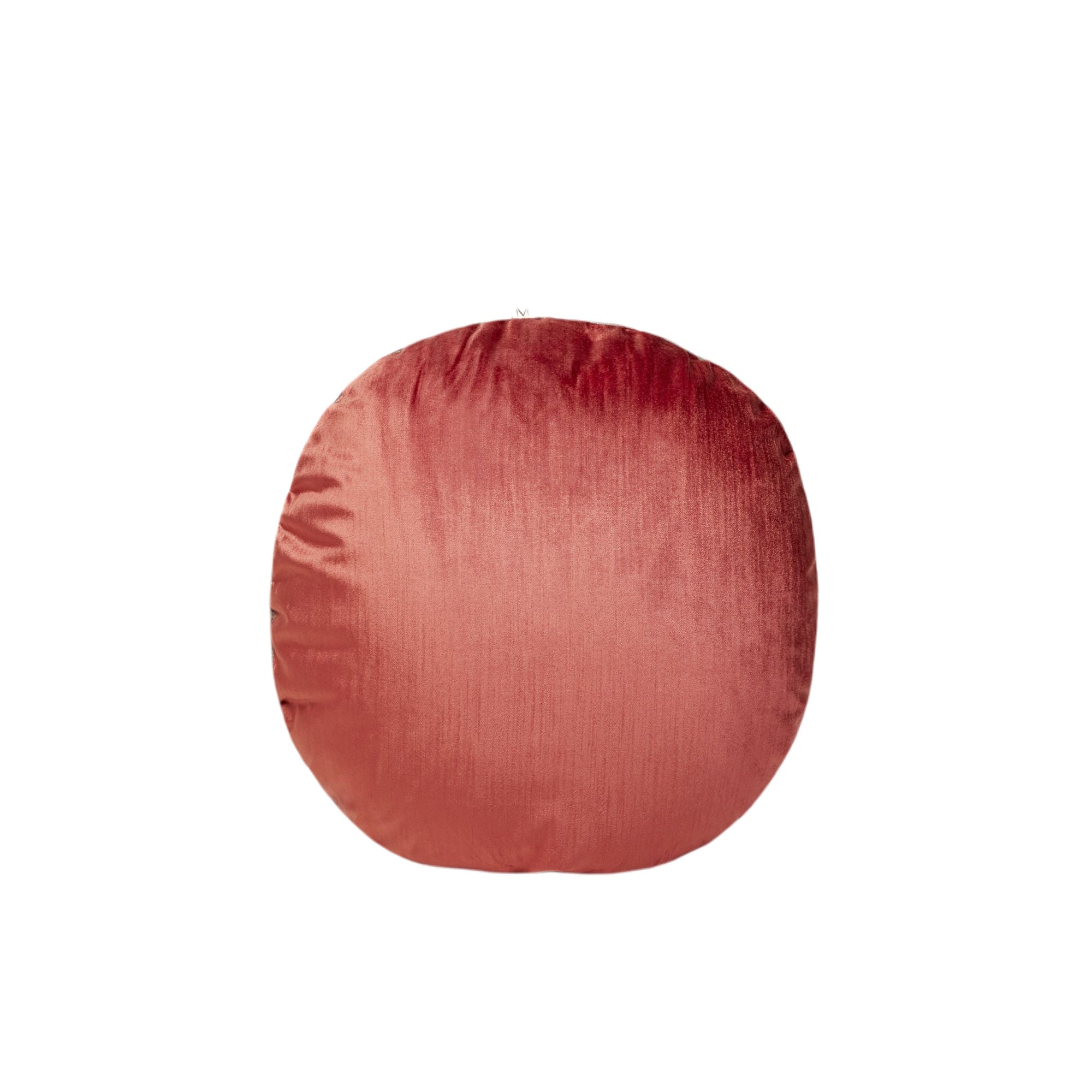 Housse de coussin Ø45 cm Argile rose et taupe Housse de coussin Ø45 cm Argile rose et taupe