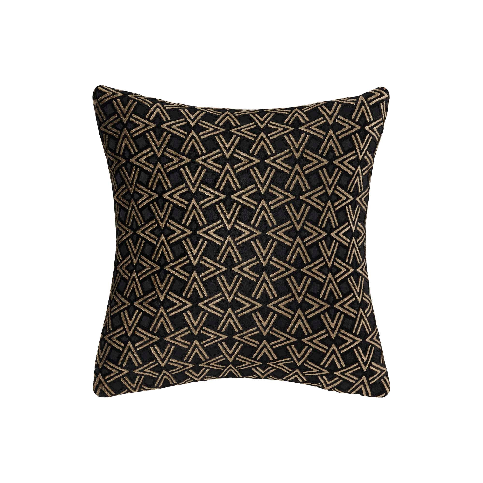 Housse de coussin 40x40 cm Noir Housse de coussin 40x40 cm Noir