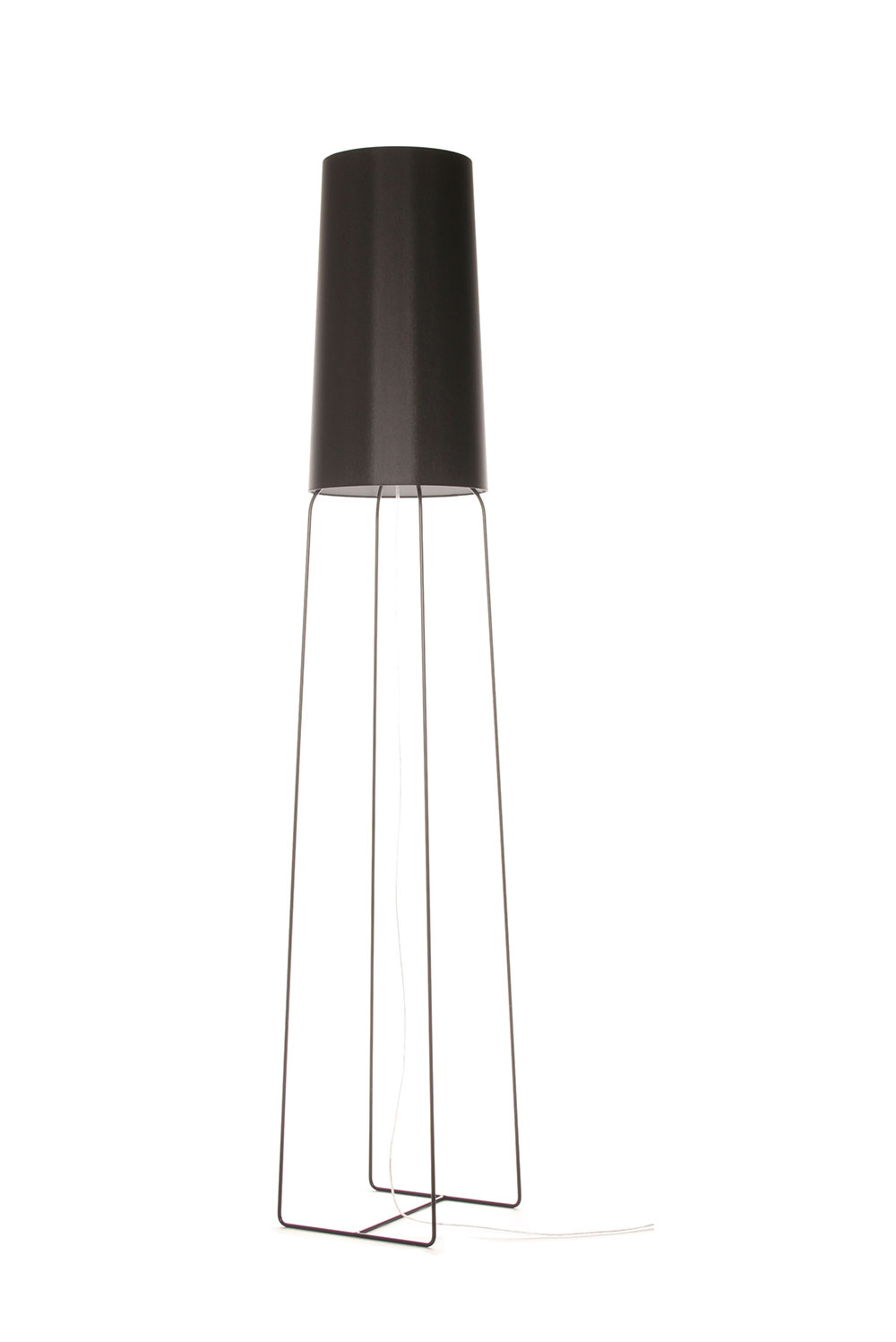 Lampe à poser slimsophie Tissus noir 33x176x33 cm Lampe à poser slimsophie Tissus noir 33x176x33 cm