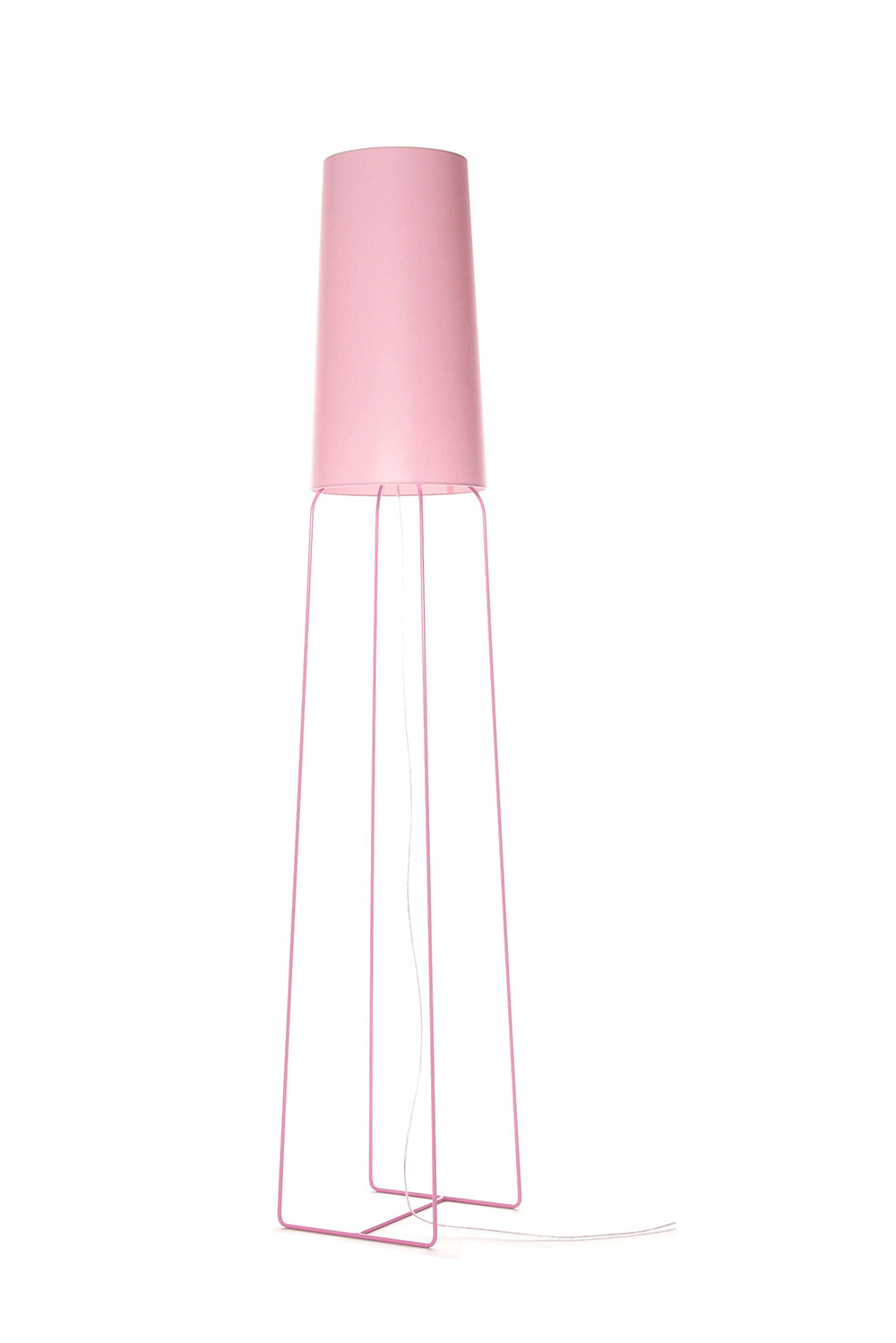 Lampe à poser slimsophie Tissus rose 33x176x33 cm Lampe à poser slimsophie Tissus rose 33x176x33 cm