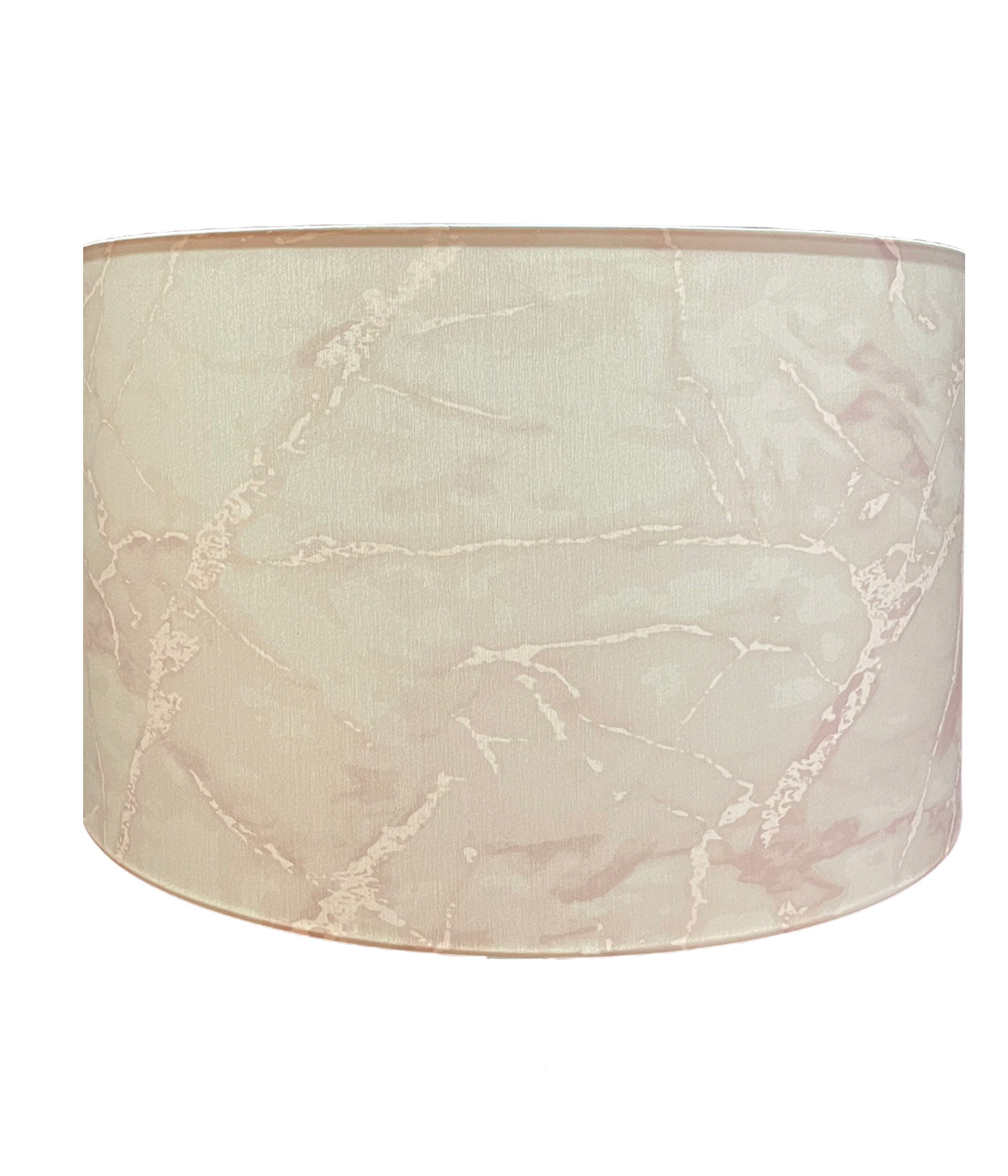 Abat-jour Rond Imprimé Marbre Rose M T 45 x H 27 Abat-jour Rond Imprimé Marbre Rose M T 45 x H 27