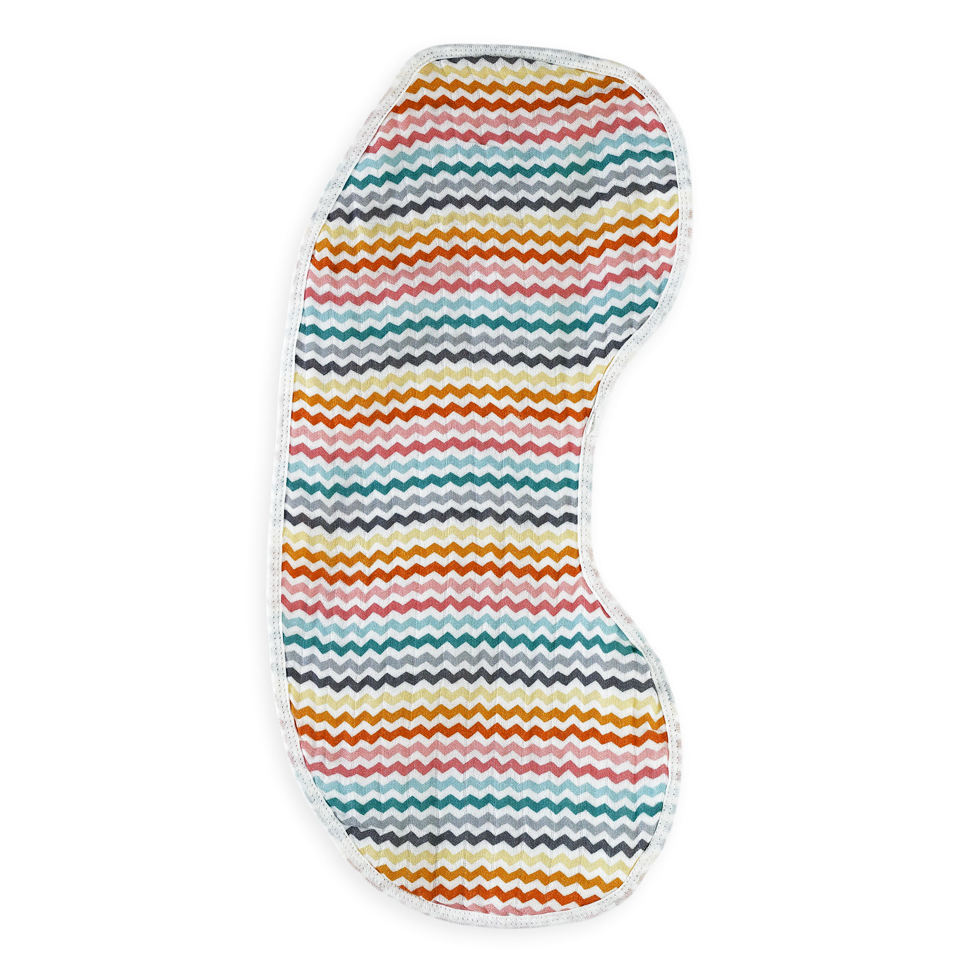 Bavoir épaule bébé Multicolore Mousseline de coton