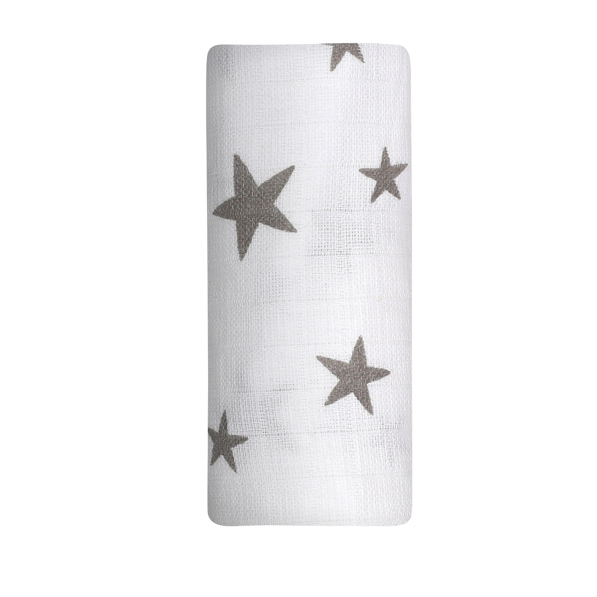 Lange bébé Gris Mousseline de coton Lange bébé Gris Mousseline de coton