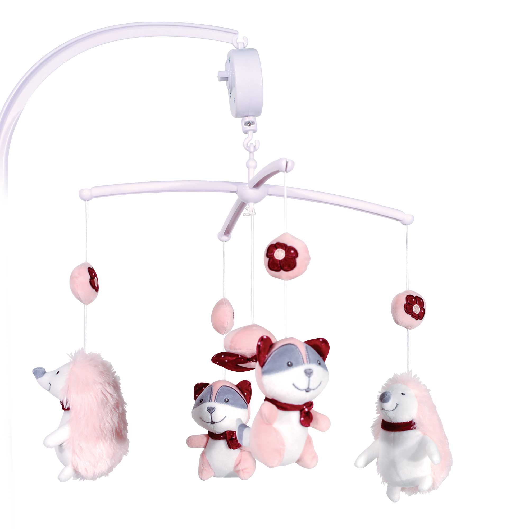 Mobile musical bébé Rose PVC Mobile musical bébé Rose PVC