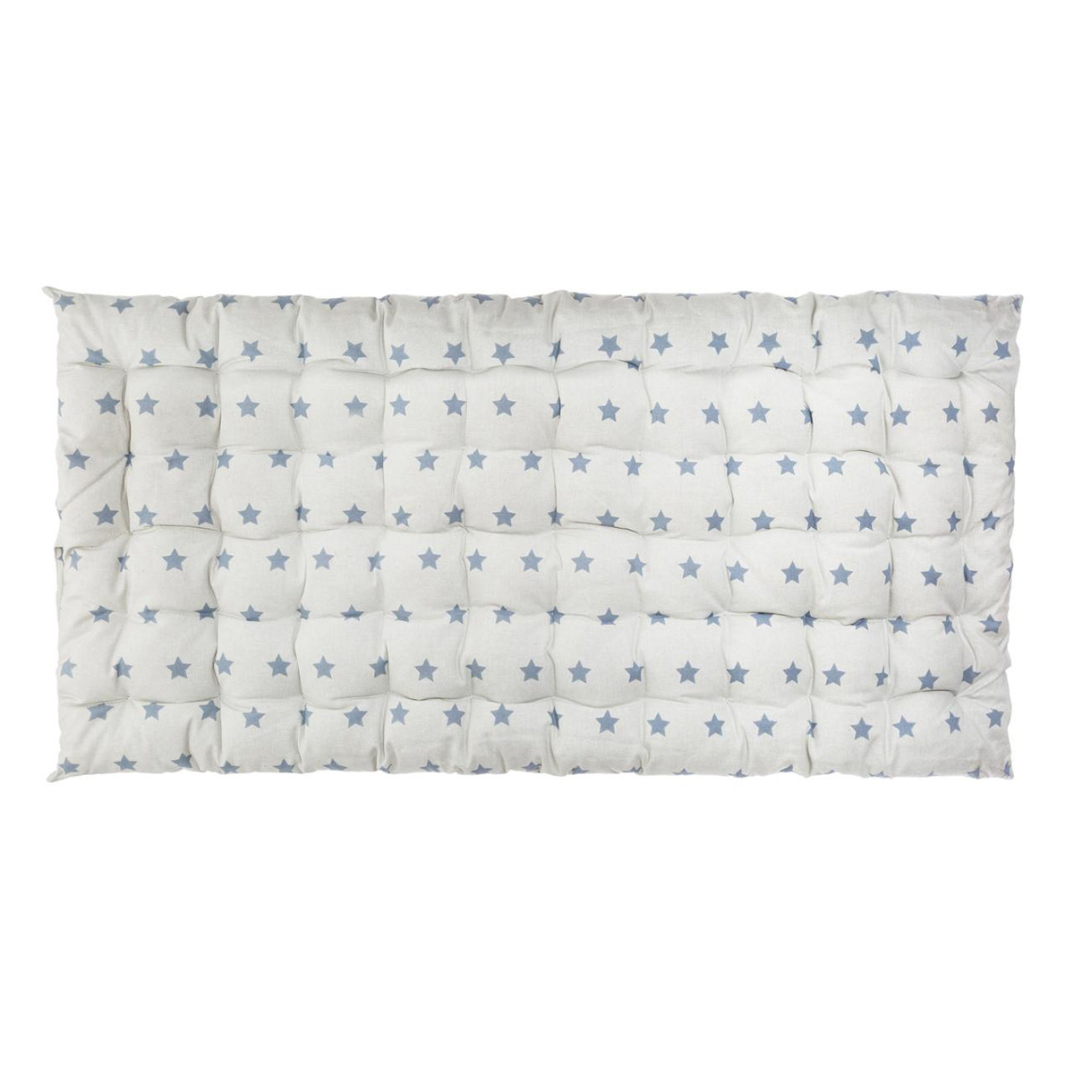 Matelas de sol gris motifs étoilés 60x120cm Matelas de sol gris motifs étoilés 60x120cm