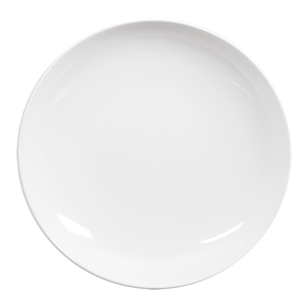 lot de 6 assiettes creuse   21, 5 cm  blanc en porcelaine h3