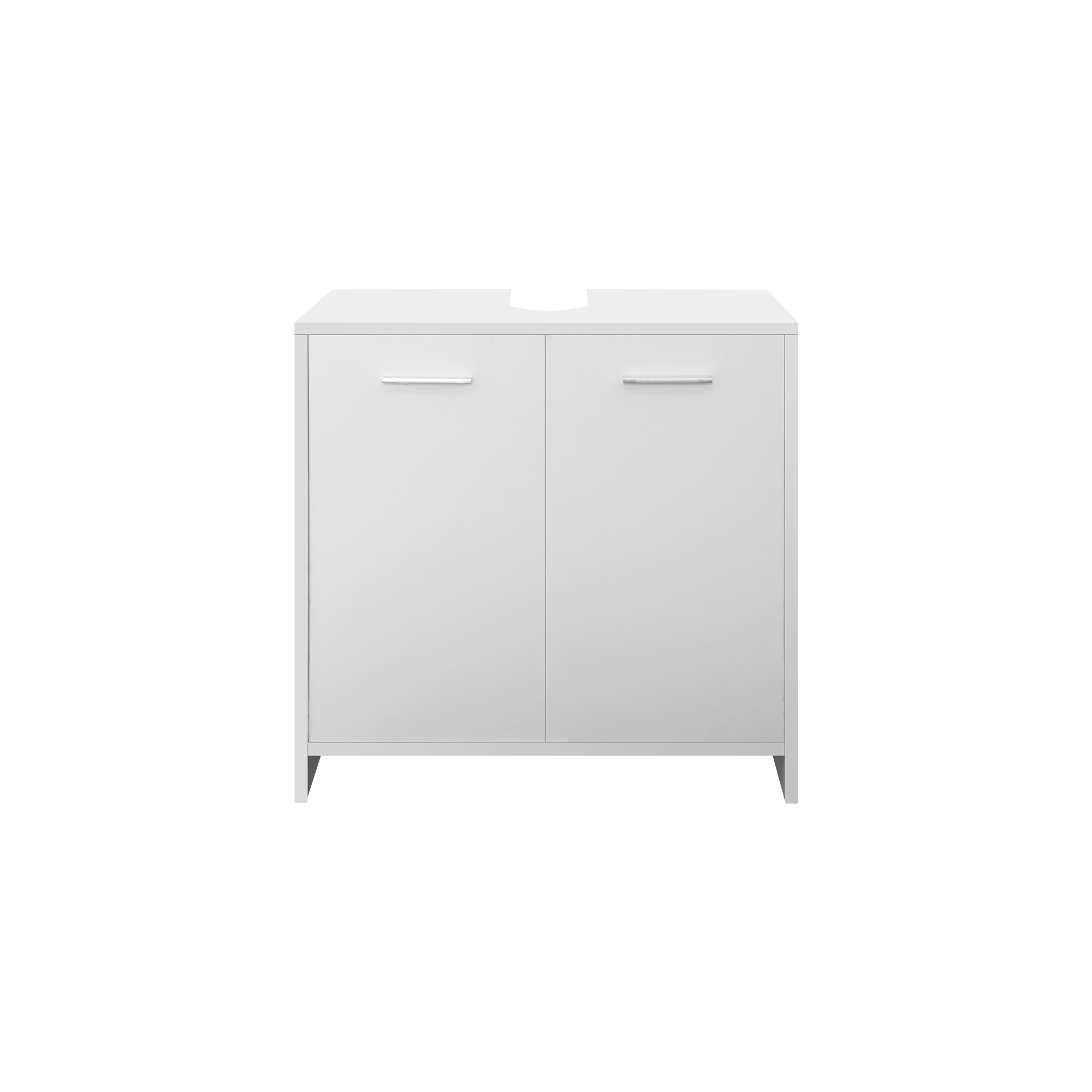 Meuble sous Lavabo, Blanc, 58x60x33 cm, MDF Meuble sous Lavabo, Blanc, 58x60x33 cm, MDF