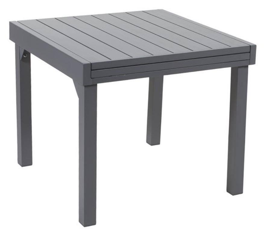 Table jardin modulo 4 à 8 personnes full aluminium