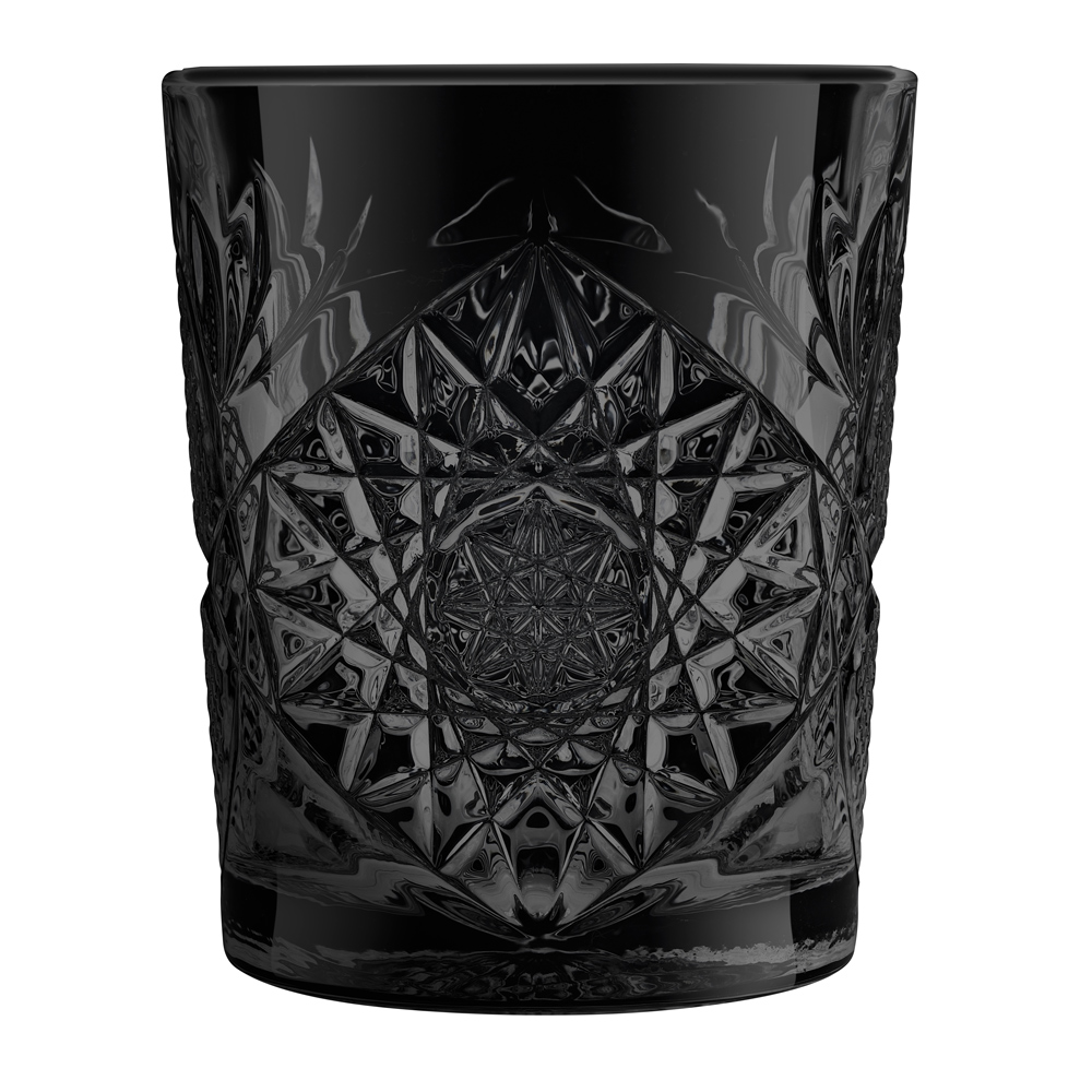 Boîte de 12 gobelets 35,5 cl en verre noir Boîte de 12 gobelets 35,5 cl en verre noir