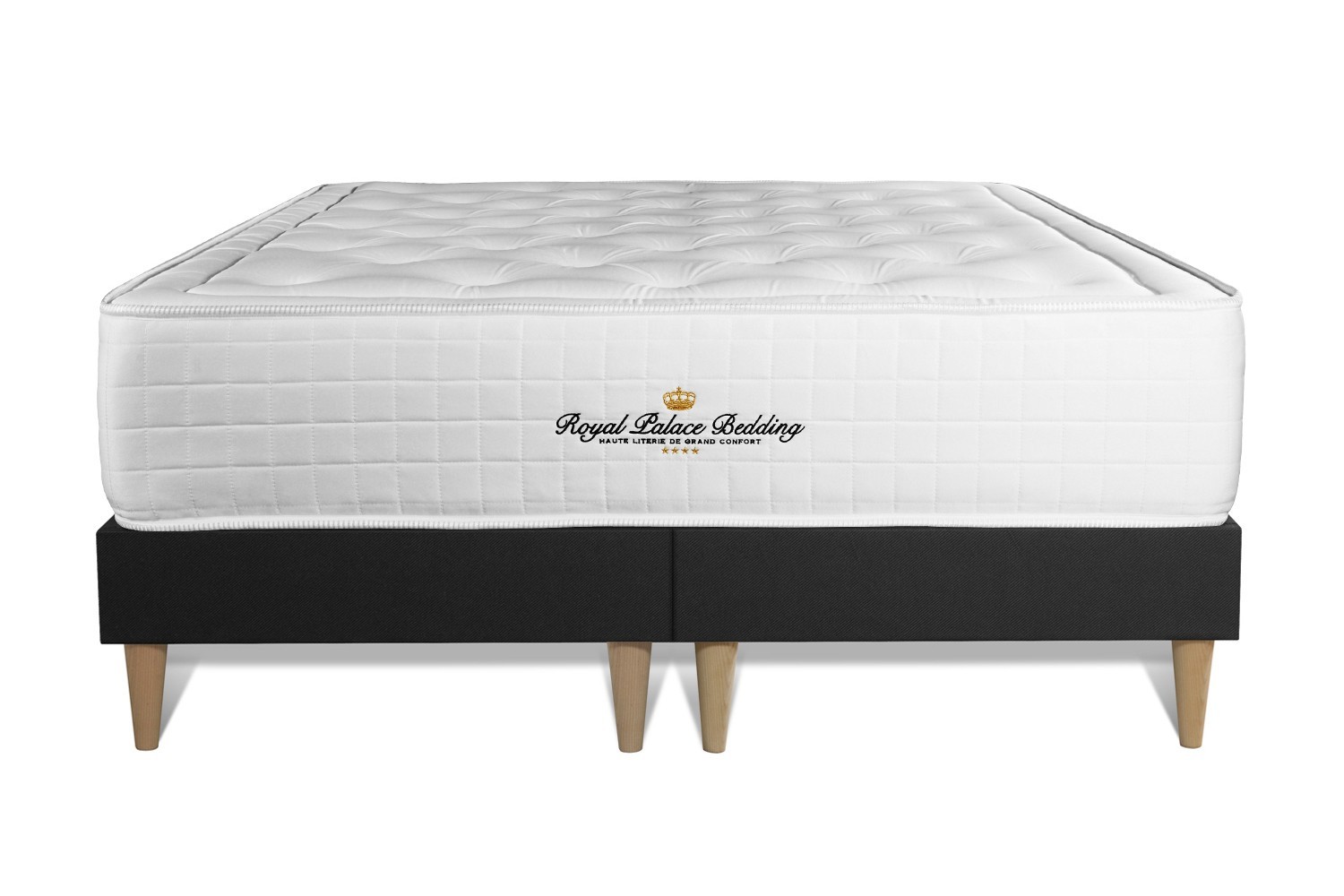 Pack matelas 180x200 double sommiers oreiller couette