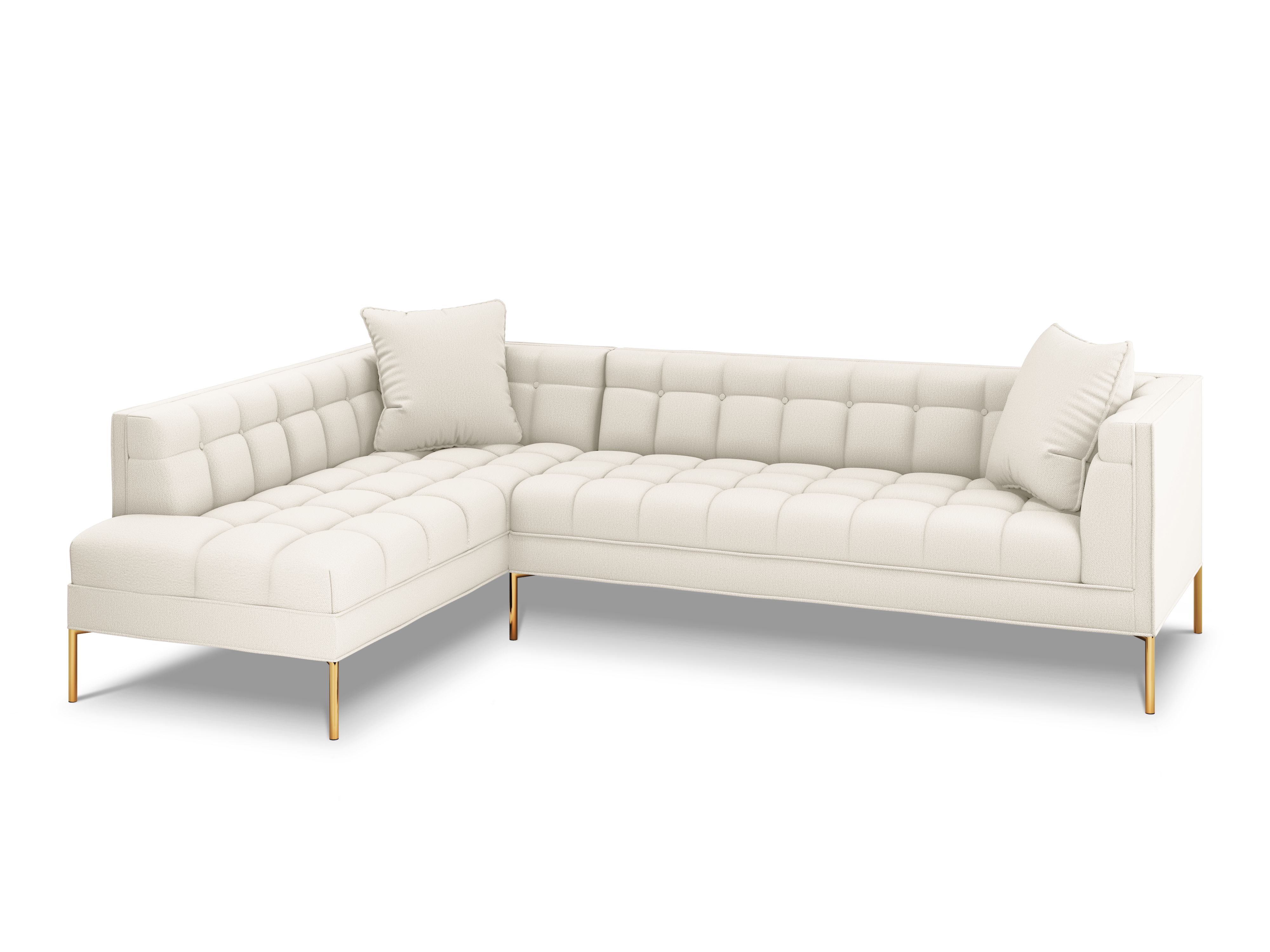 Canapé d'angle 5 places Beige Promotion