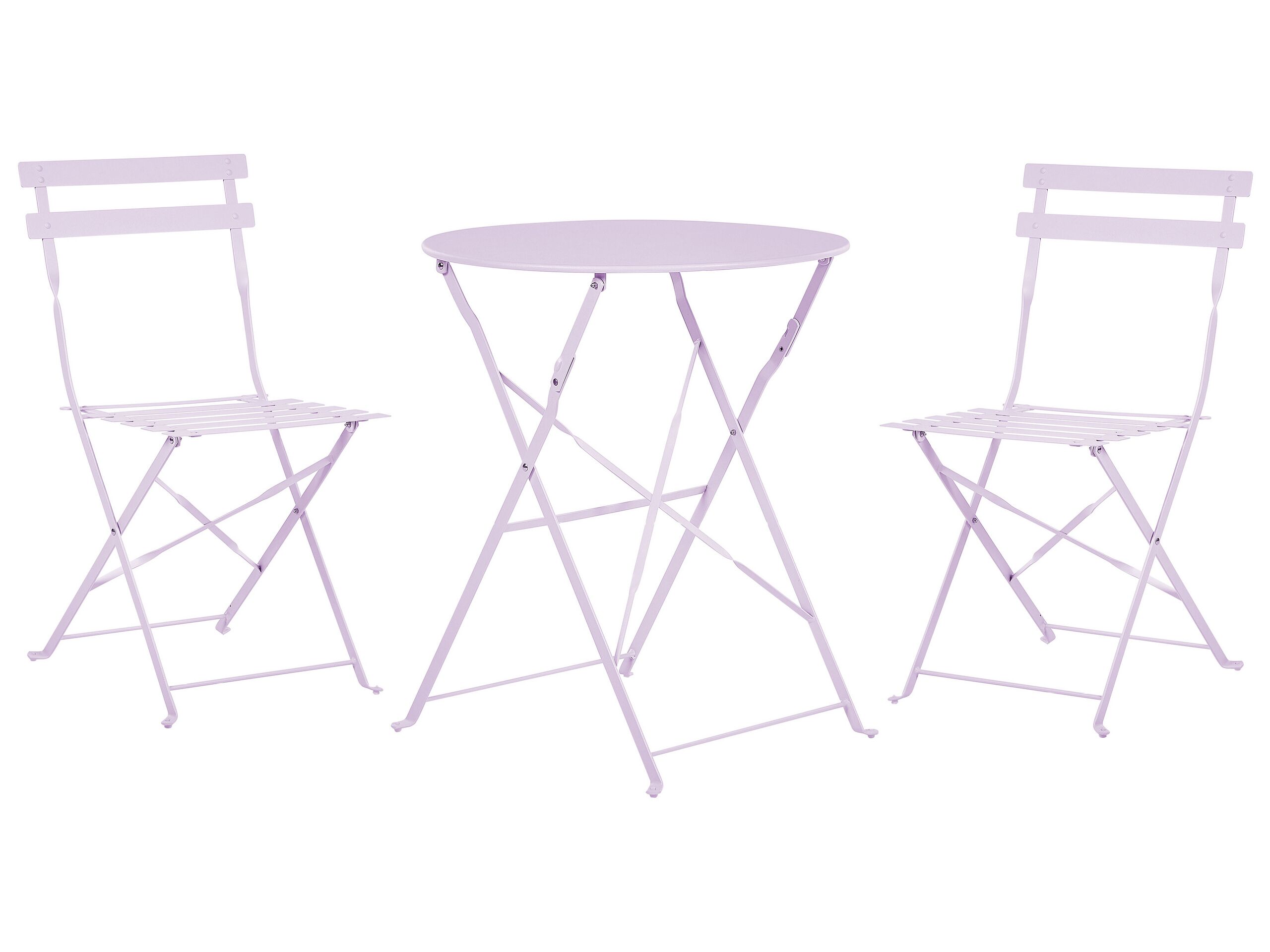Ensemble bistrot avec table et 2 chaises violet Ensemble bistrot avec table et 2 chaises violet