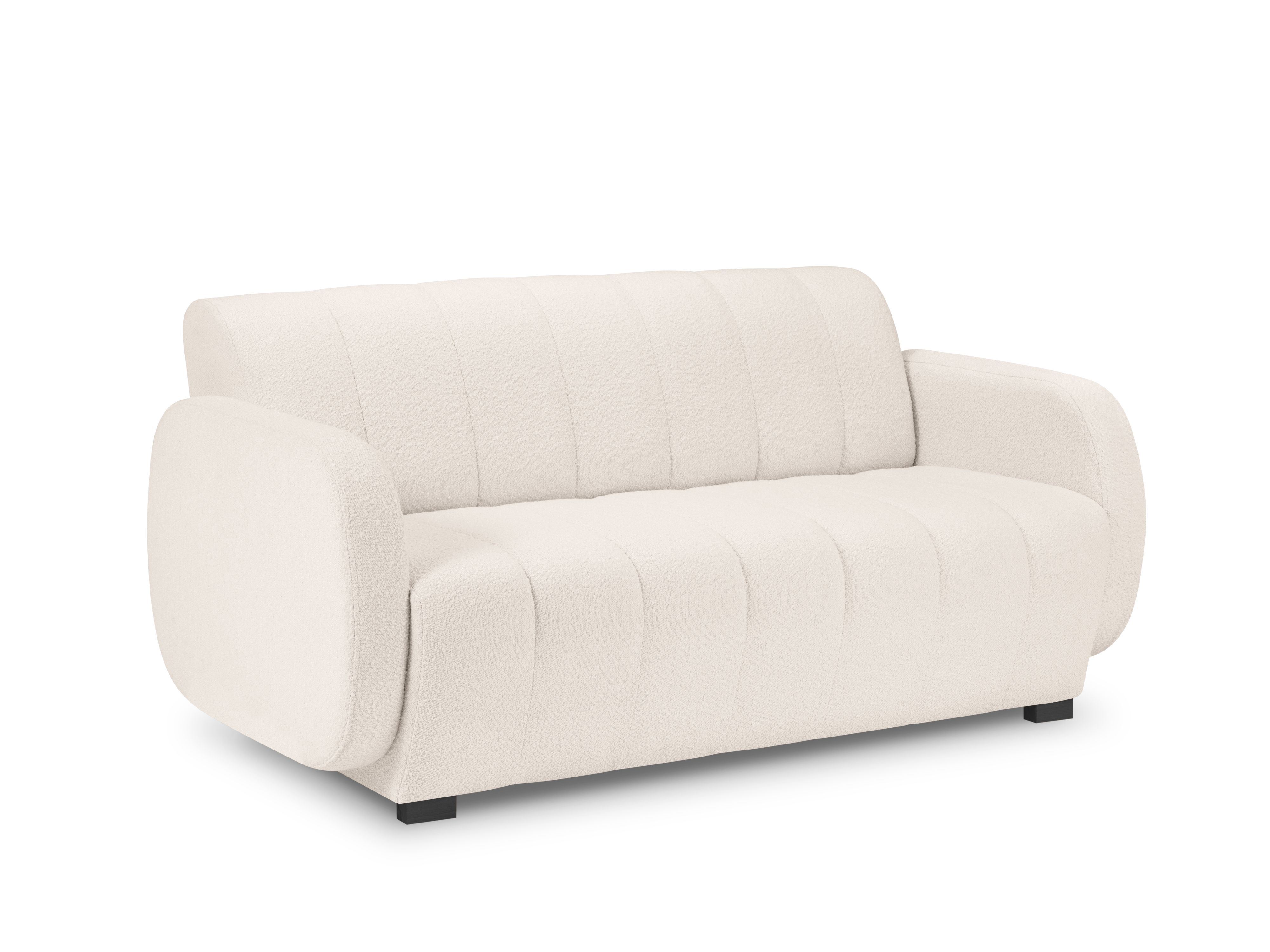 Canapé 2 places en boucle beige Canapé 2 places en boucle beige