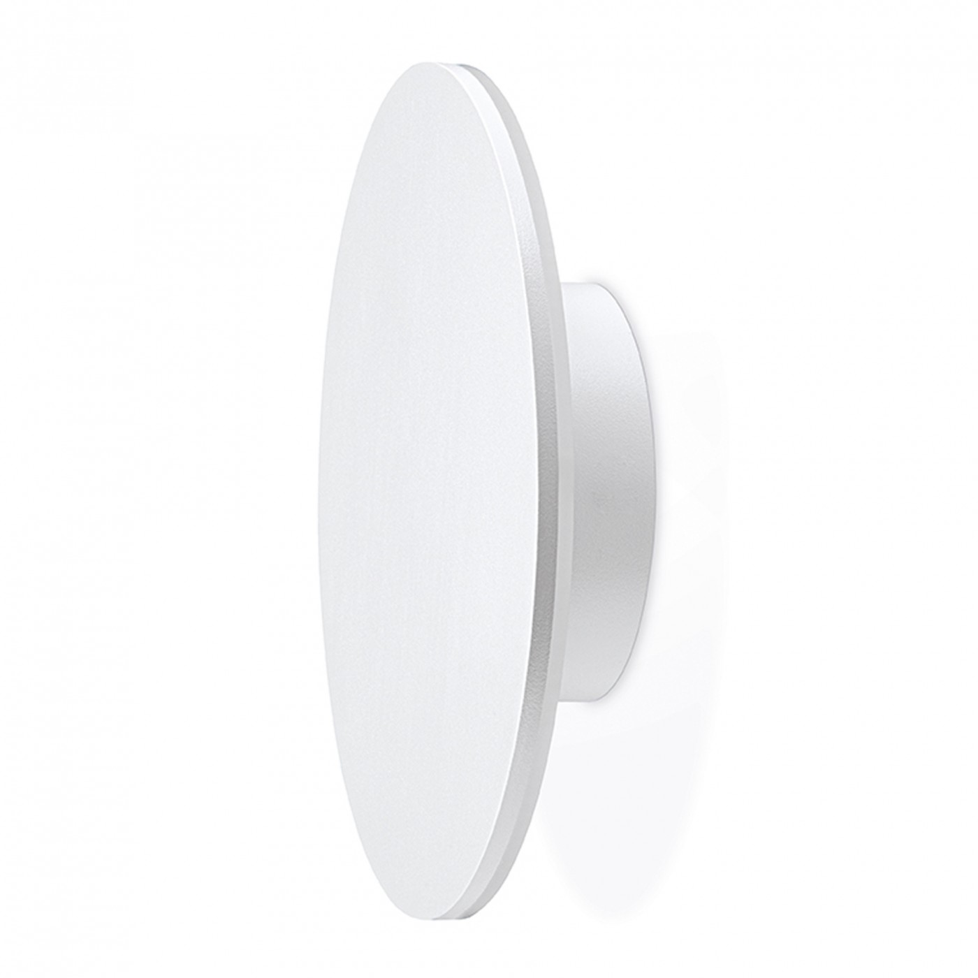 Lampe murale dot en aluminium blanc