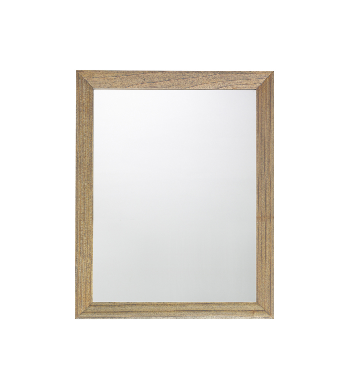 Miroir en bois de mindi beige 80x100