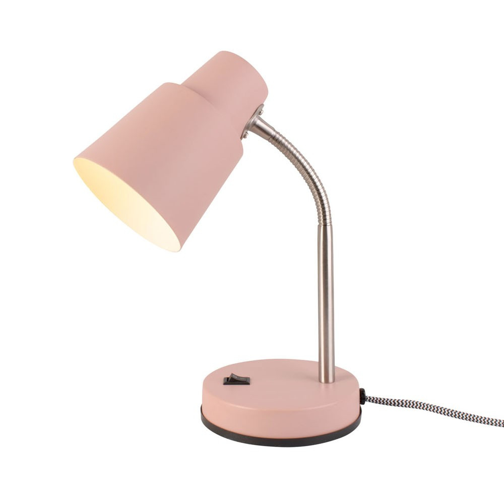 Lampe de table Scope rose H30cm