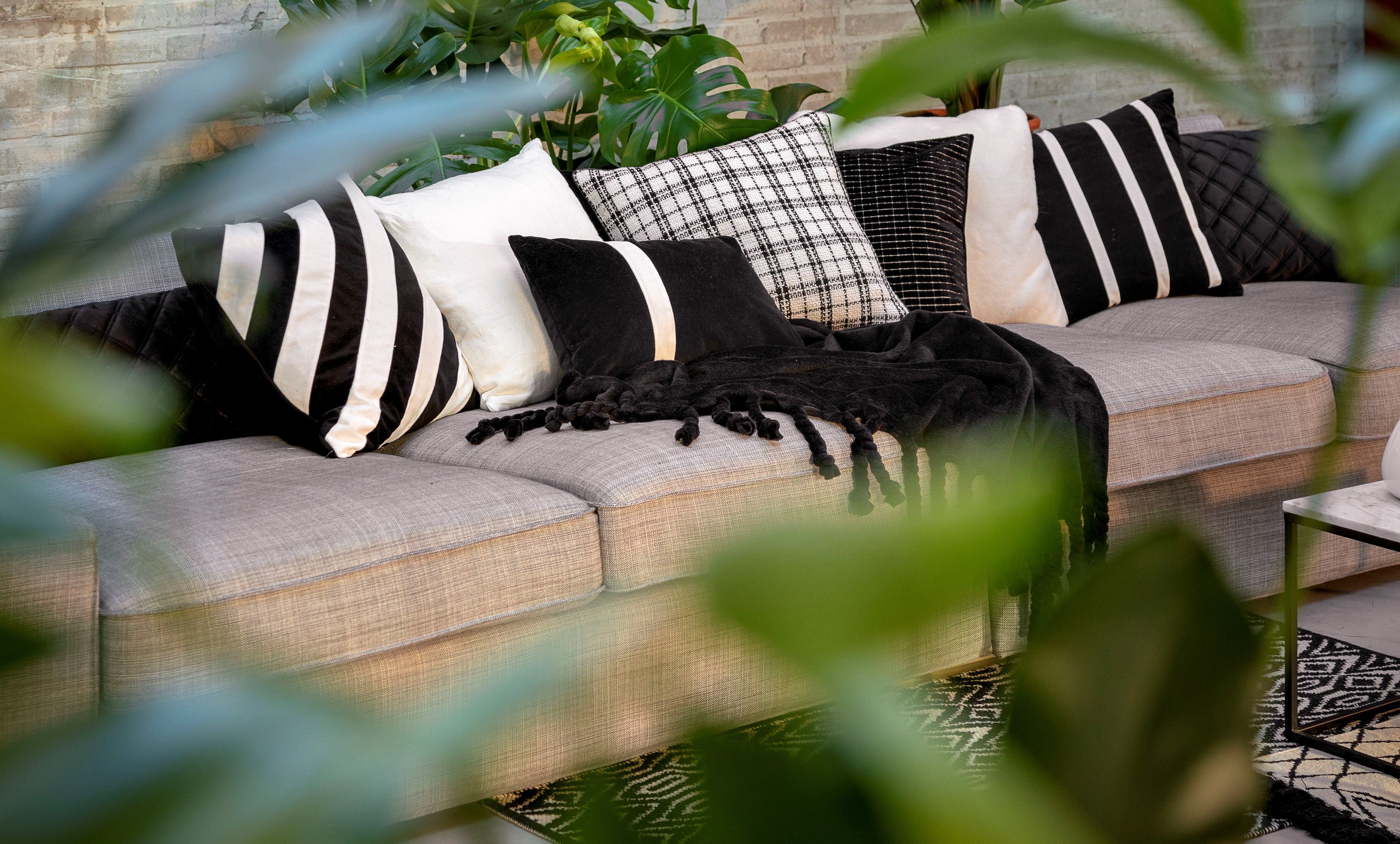Plaid Noir fleece 150x200 cm Plaid Noir fleece 150x200 cm