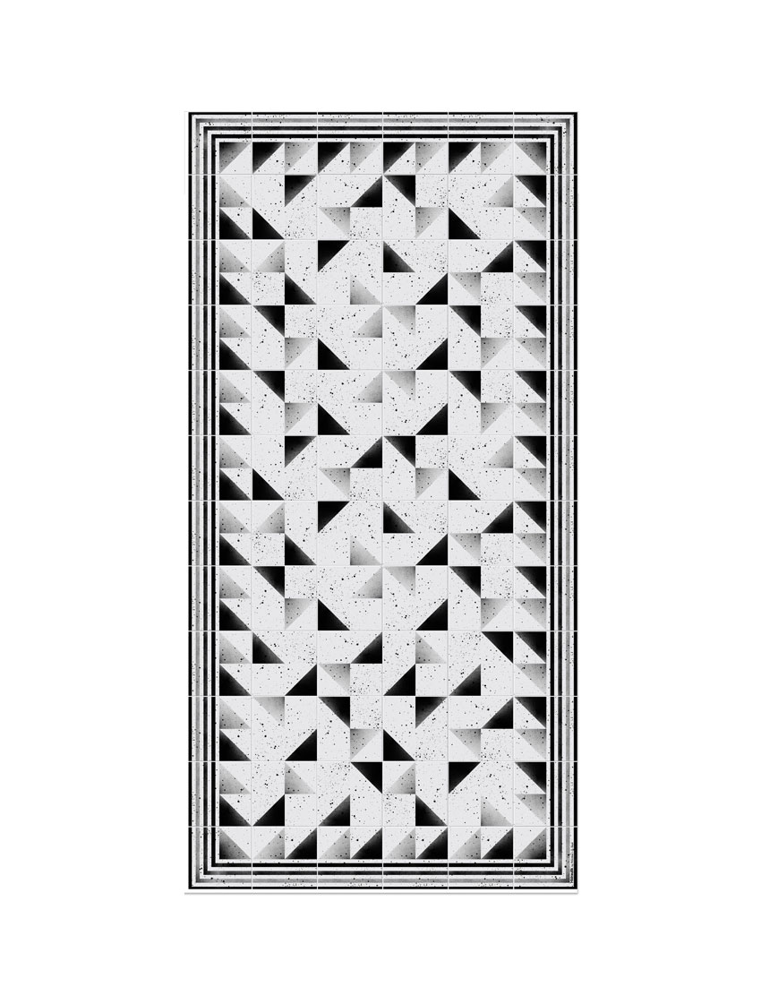 Tapis en vinyle Tallers gris 60x120 Tapis en vinyle Tallers gris 60x120