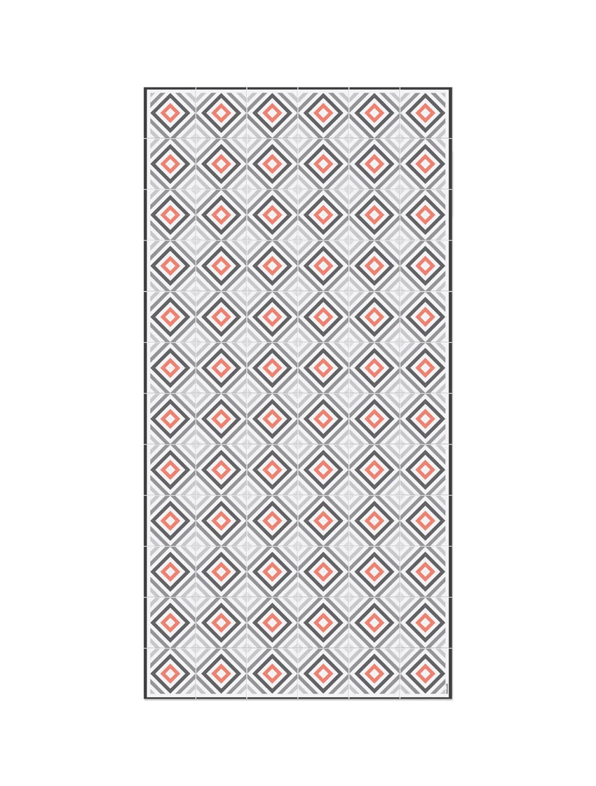 Tapis en vinyle Verdi gris 60x120 Tapis en vinyle Verdi gris 60x120