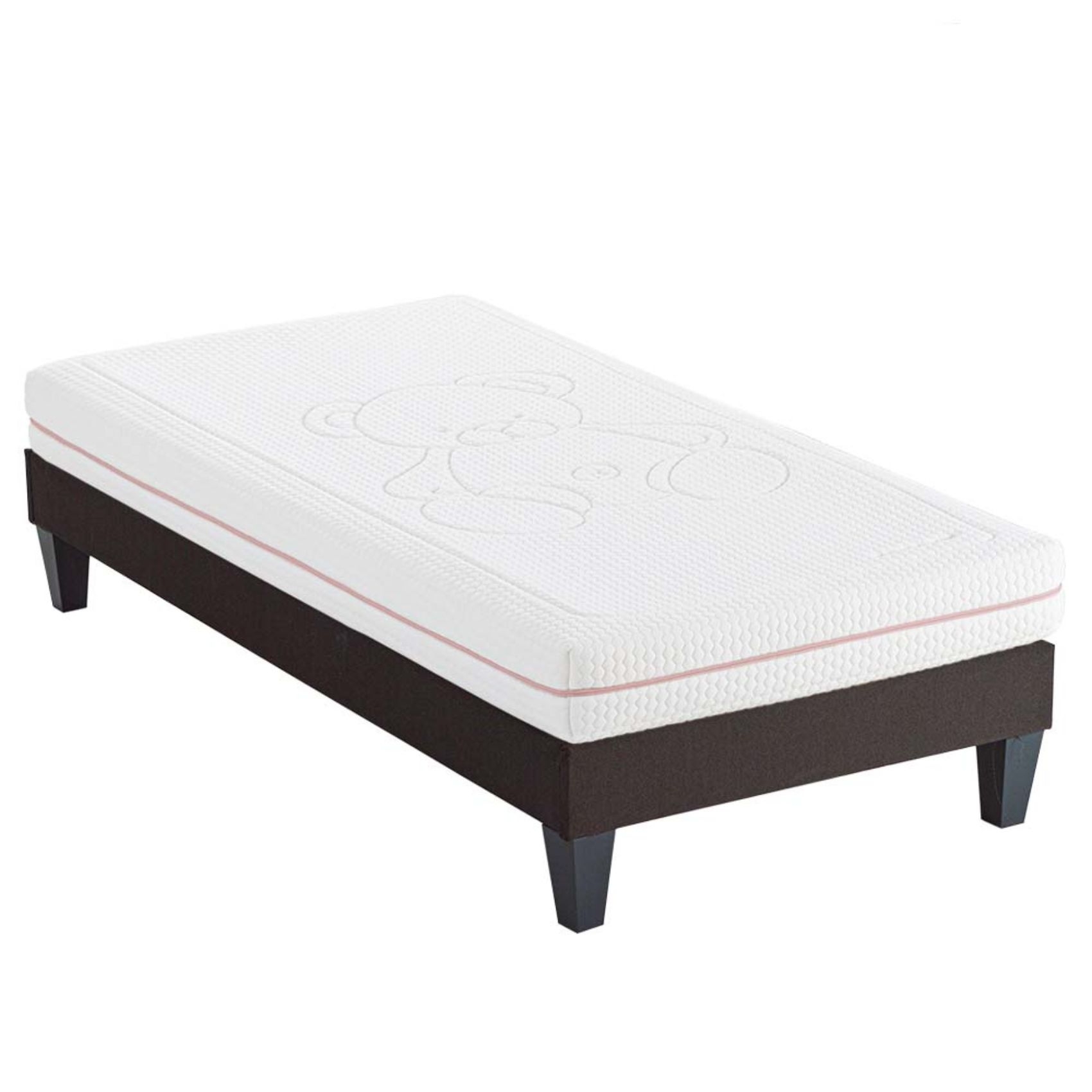 Matelas sweet dreams rose mousse blanc 70x140 cm (Home Maison) - Couverture
