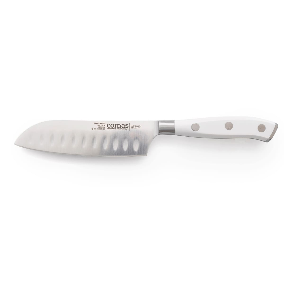 Couteau en inox Santoku 12,5 cm Couteau en inox Santoku 12,5 cm