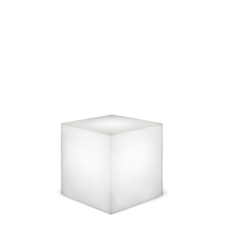 Cube lumineux intérieur extérieur cuby 43 cm alimentation électrique