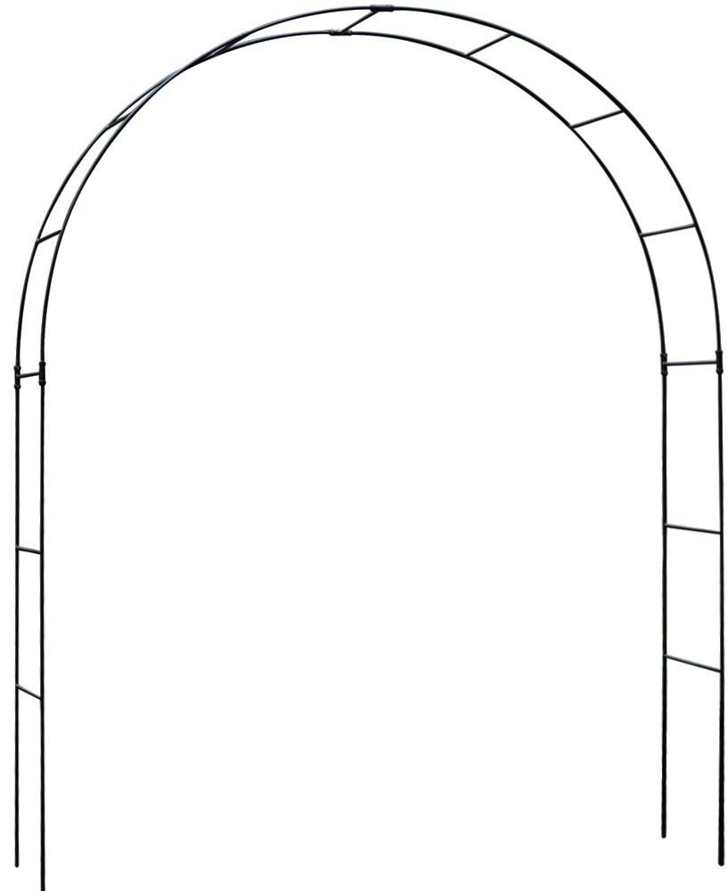 Arche de jardin 1m50 en acier galvanisé vintage
