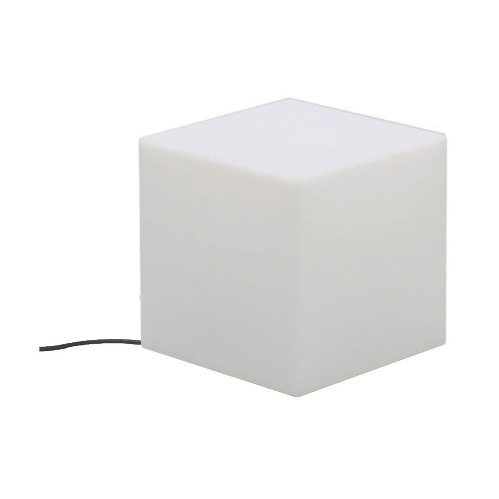 Cube lumineux intérieur extérieur cuby 20 cm alimentation électrique