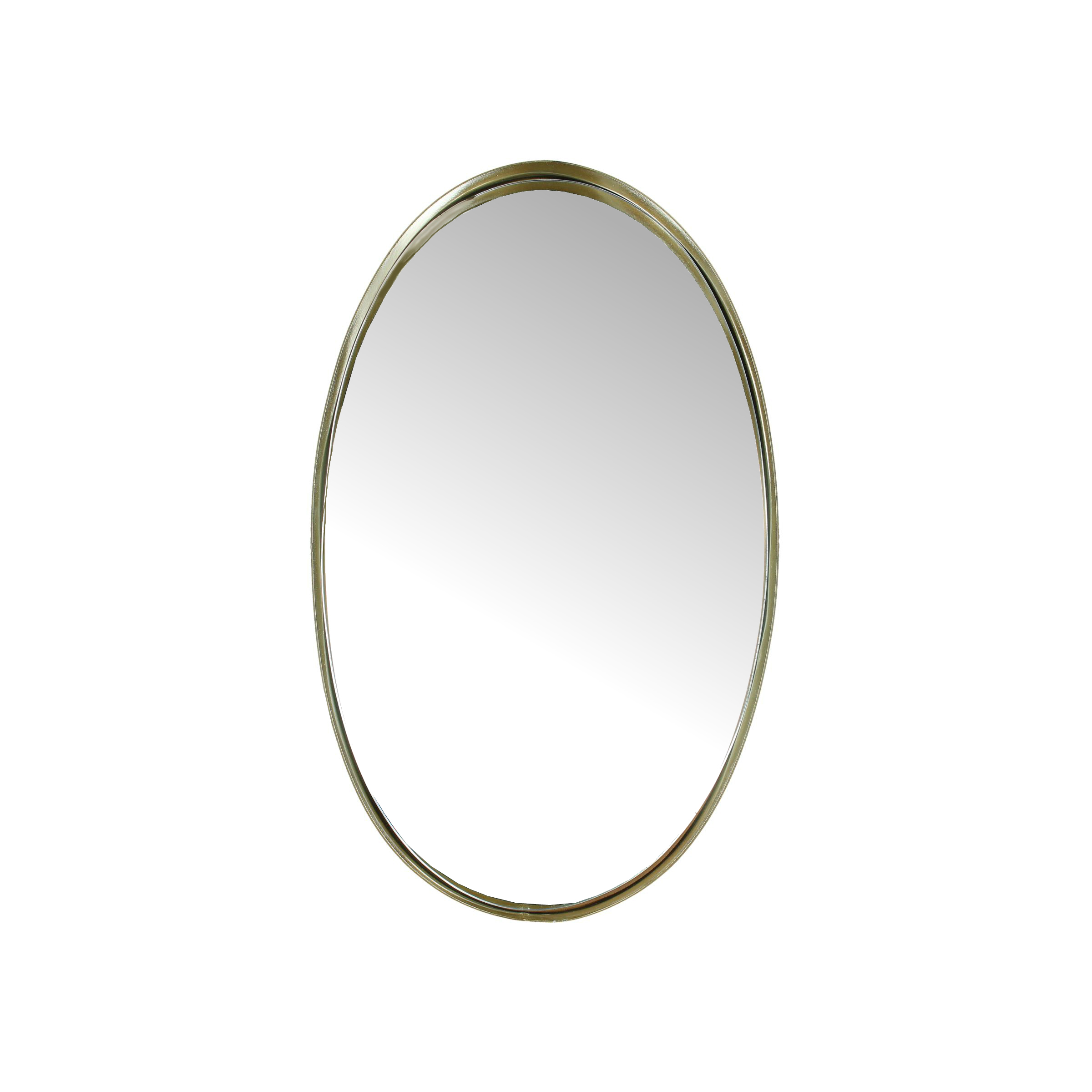 Espejo ovalado dorado 50.5x4x30cm