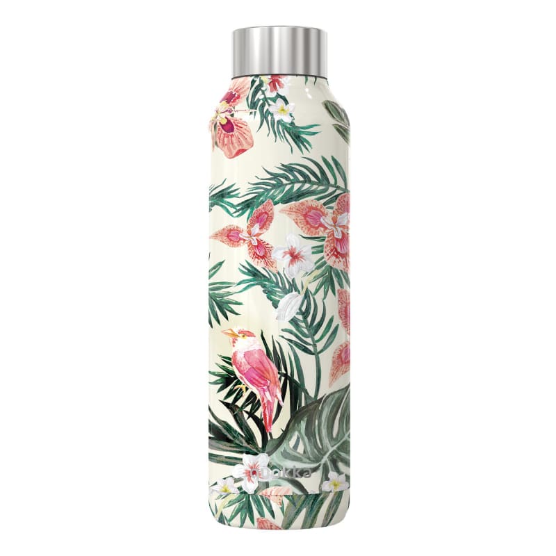 Bouteille isotherme jungle flora 63 cl en inox décoré Bouteille isotherme jungle flora 63 cl en inox décoré