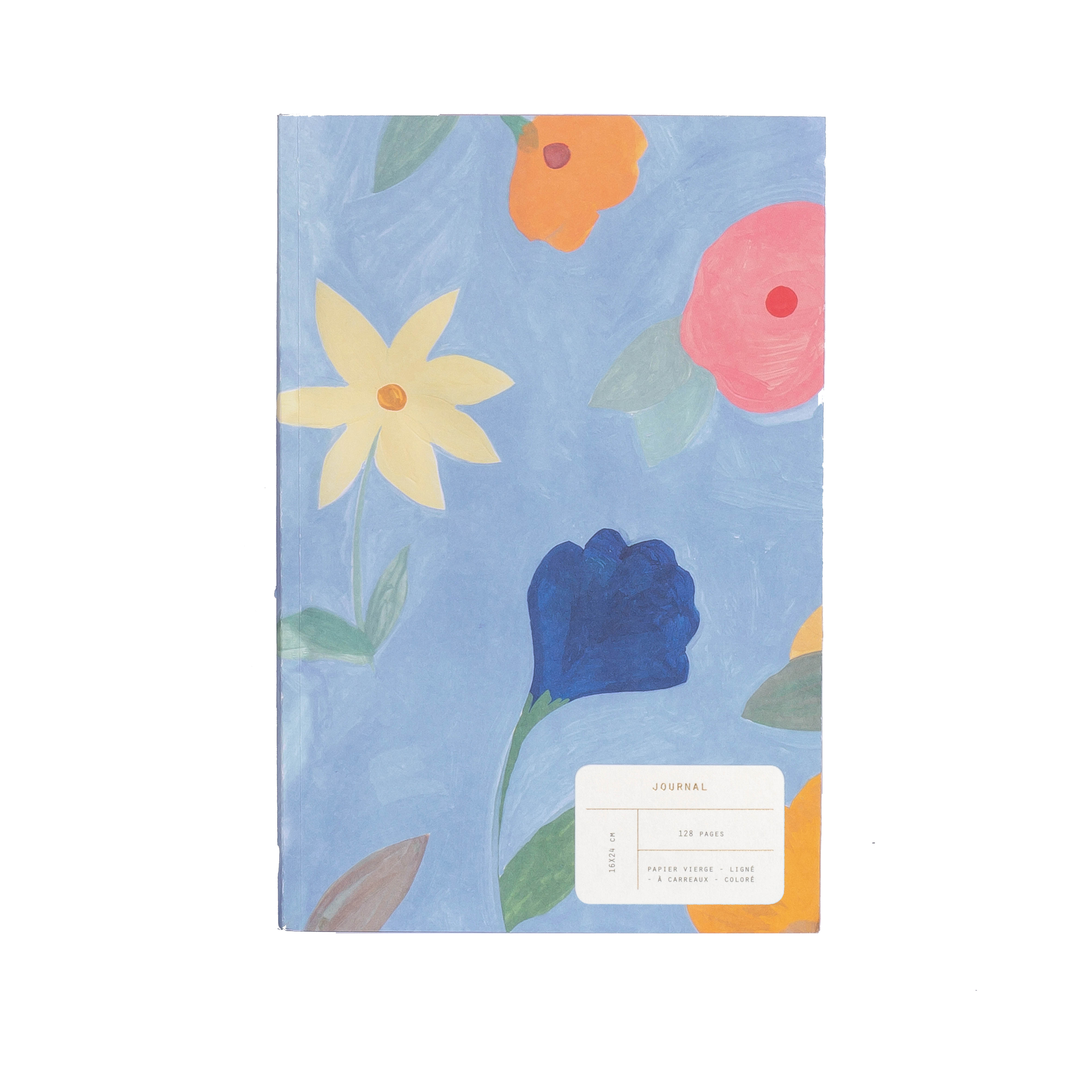 Journal Ti Amo imprimé fleurs Journal Ti Amo imprimé fleurs