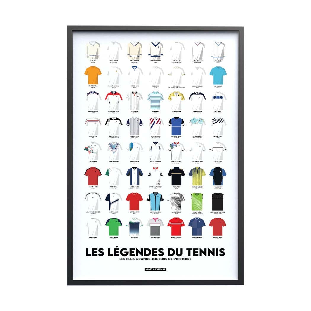 Affiche France Rugby - Illustration Matthieu Jalibert 40 x 60 cm