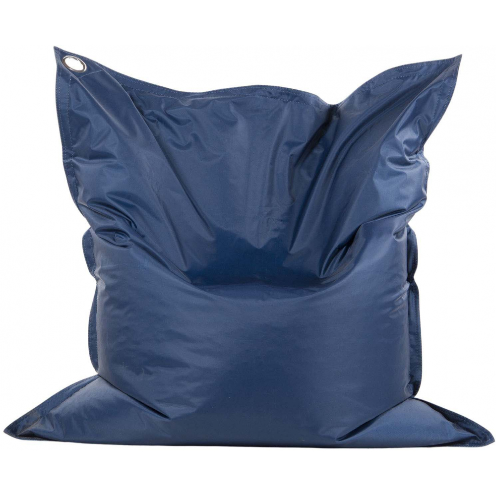 Grand coussin uni maxi bleu marine Grand coussin uni maxi bleu marine