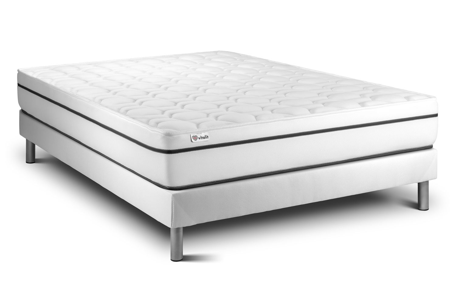 Ensemble matelas 140x200 Mémoire de forme - 24 cm Ensemble matelas 140x200 Mémoire de forme - 24 cm