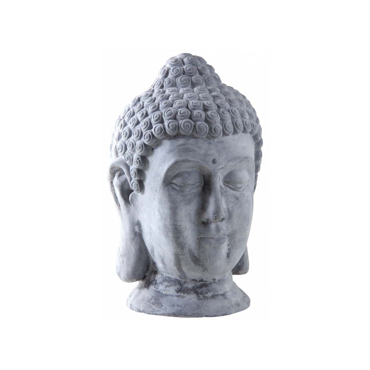 Tête de bouddha fibre de ciment