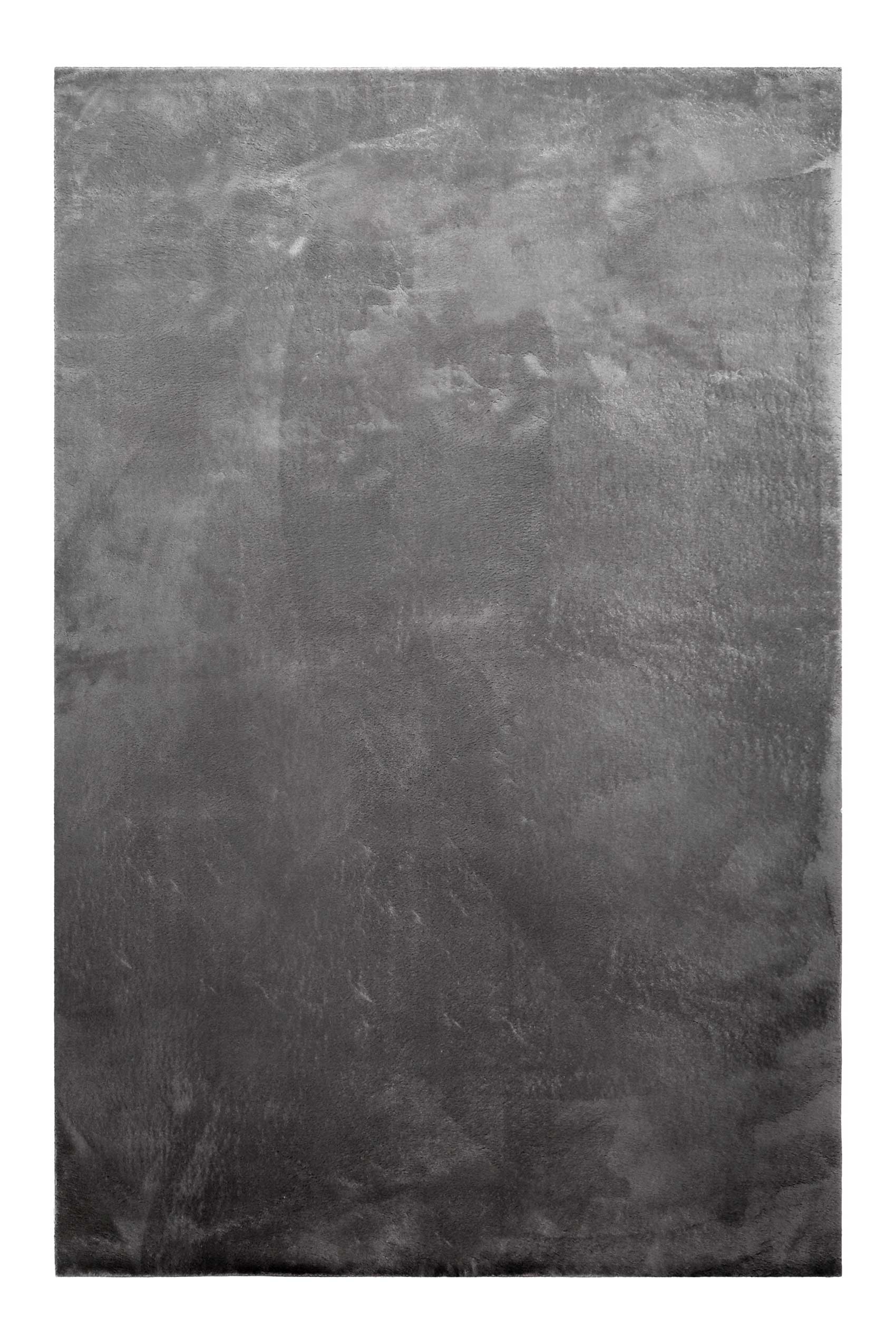 Tapis tufté mèches rases gris anthracite 120x170