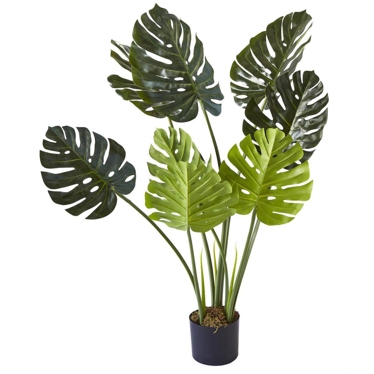 Plante artificielle polyethylène vert H110cm