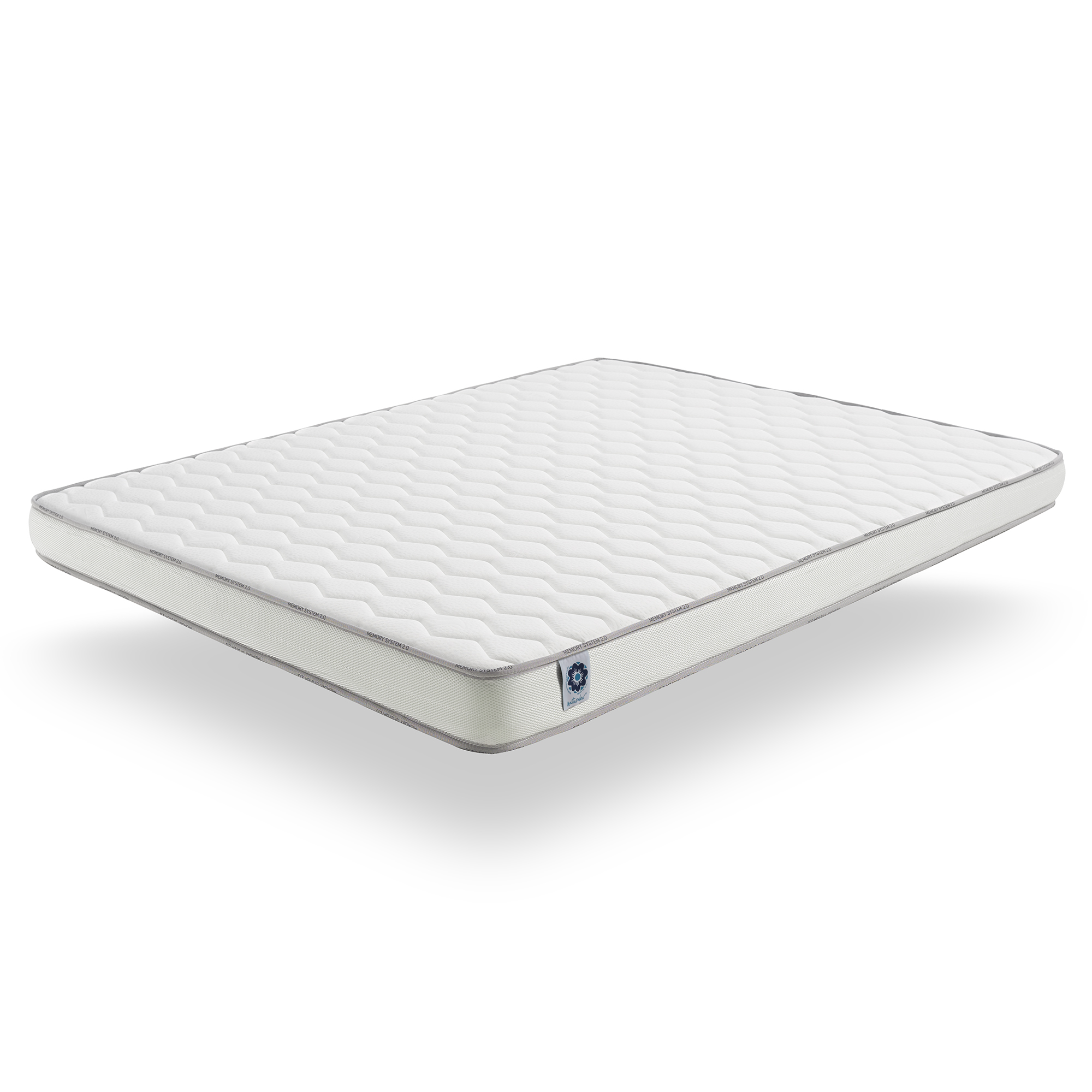 Matelas 80x190 - mousse à mémoire de forme haute densité - équilibré Matelas 80x190 - mousse à mémoire de forme haute densité - équilibré