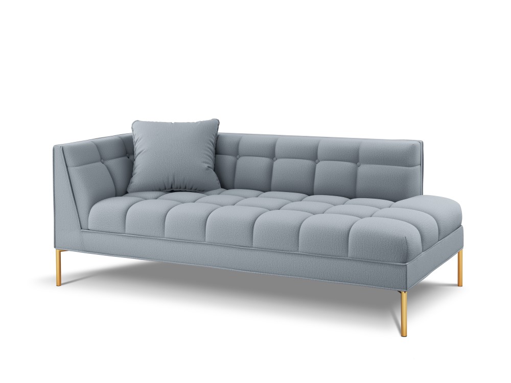 Méridienne Bleu Tissu Promotion