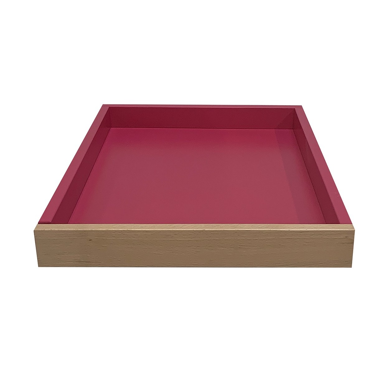 Plateau optionnel pour table à langer  bicolore fuchsia - 70x90x10 cm