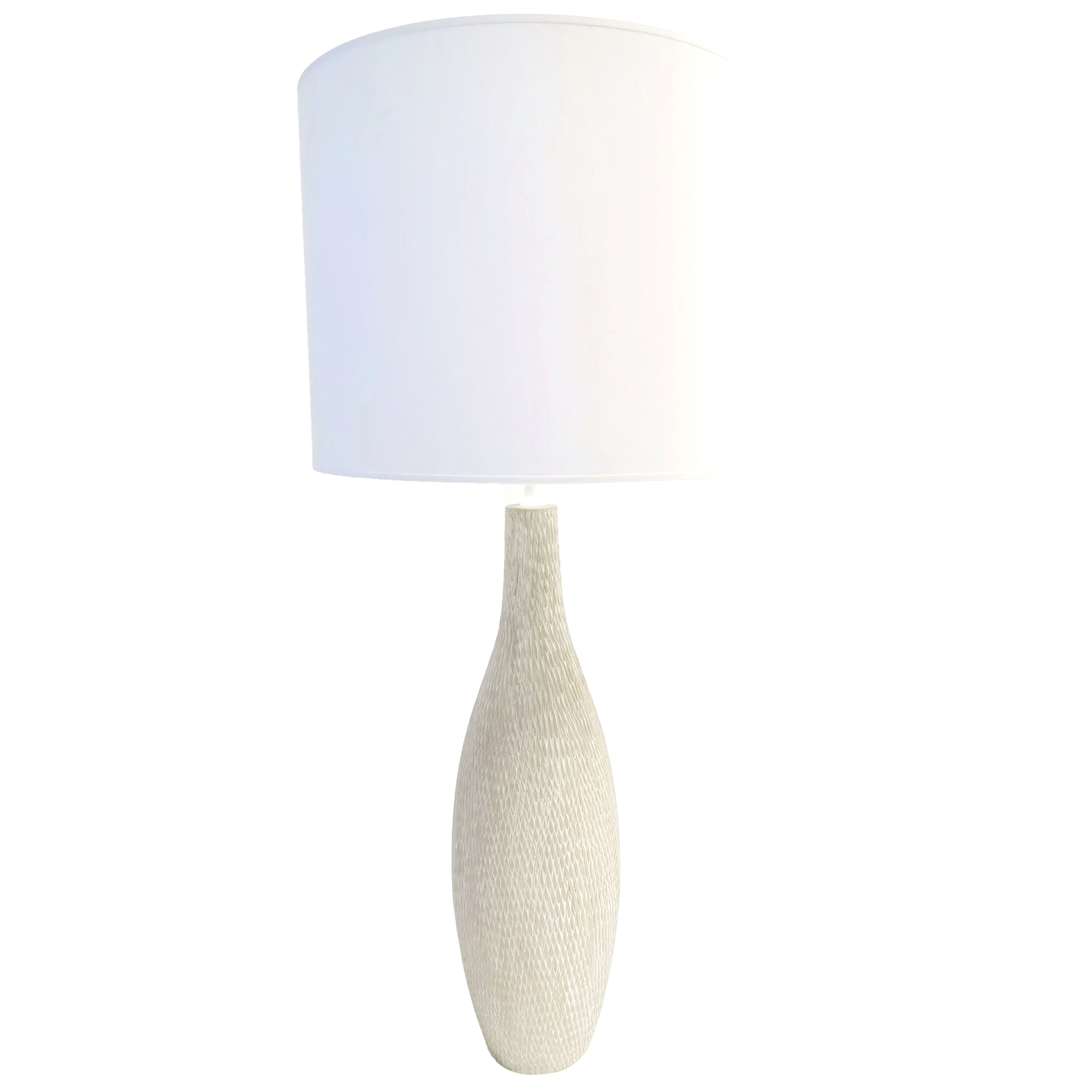 Lampe de table en ceramique marron Lampe de table en ceramique marron