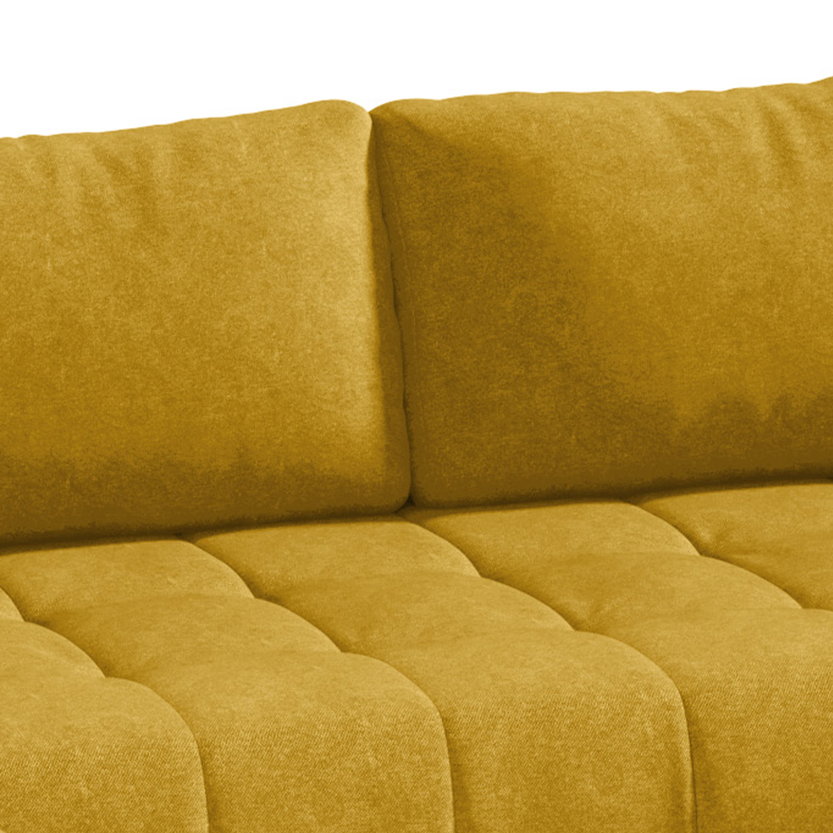 Canapé en u 5 places jaune - Vue supplémentaire 2