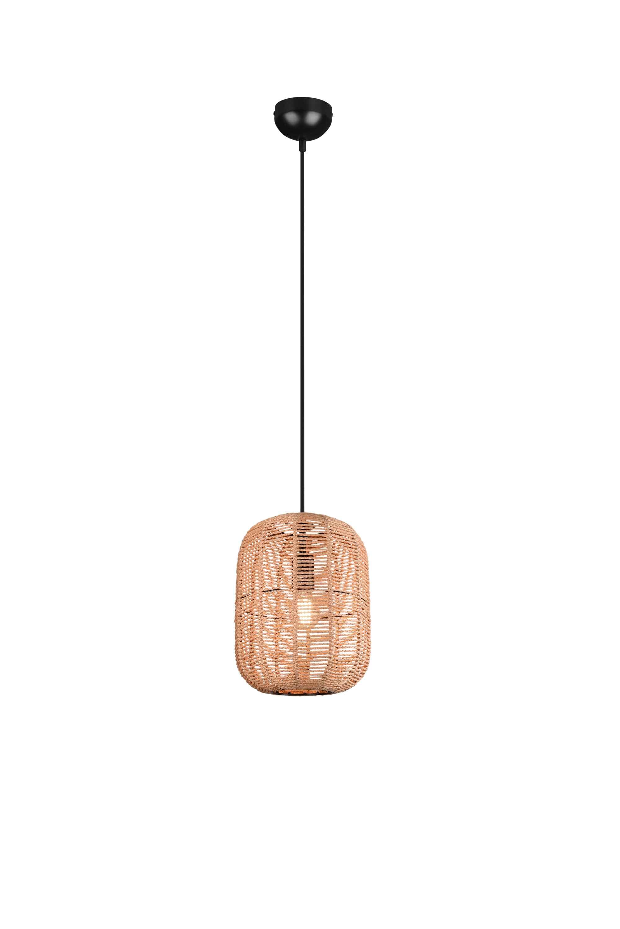 Suspension Led sisal culot E27 – Trio – Runa