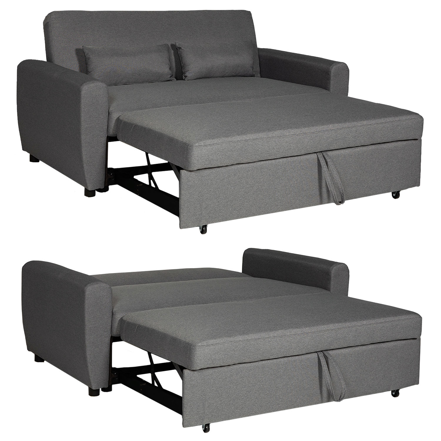 matt - Canapé convertible Gris - Vue supplémentaire 2