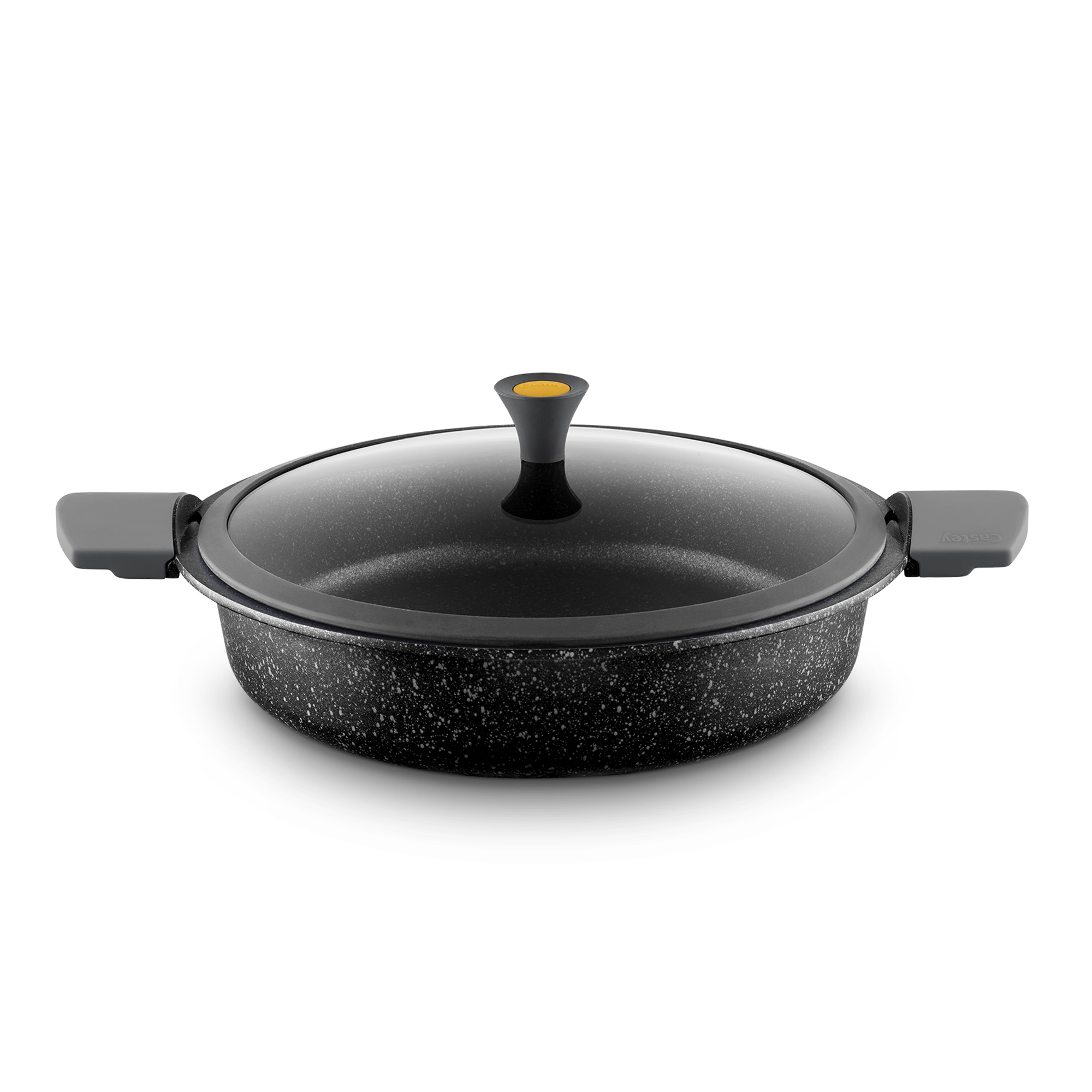 Mijoteuse 26cm antiadhésif, fonte d’alu, couvercle et anses, tous feux Mijoteuse 26cm antiadhésif, fonte d’alu, couvercle et anses, tous feux