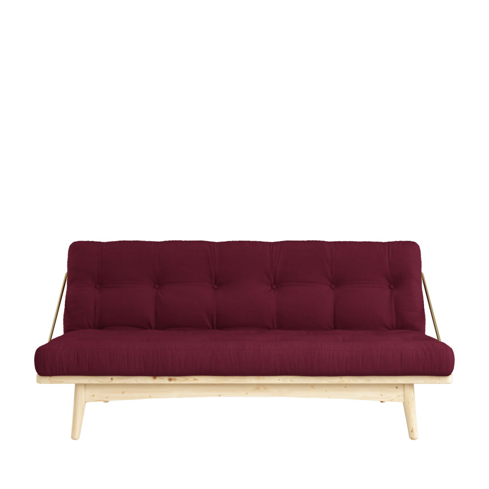 Canapé droit 3 places Beige Tissu Design Confort Promotion