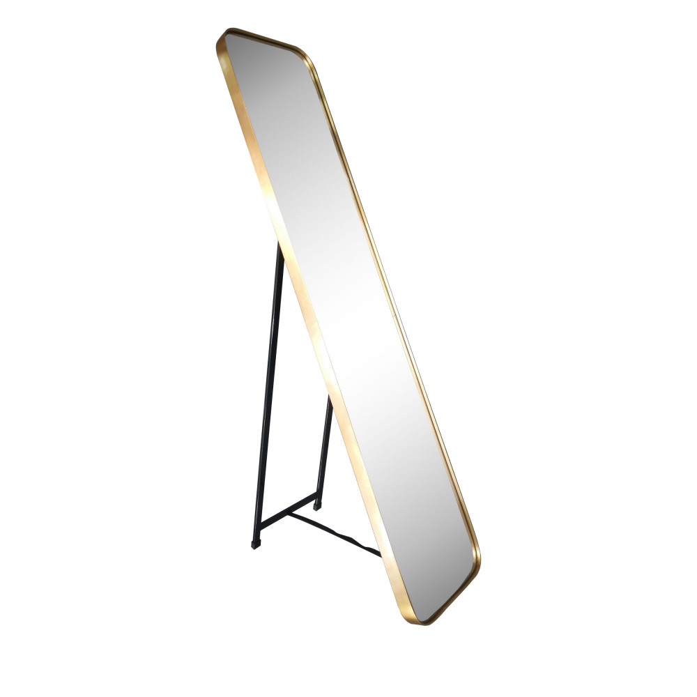 Miroir sur pied 30x150cm or Miroir sur pied 30x150cm or
