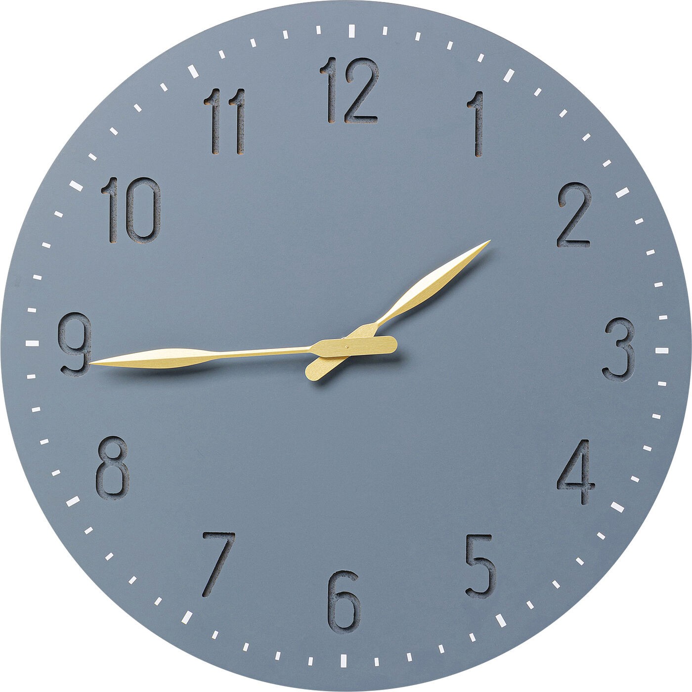 Horloge grise et dorée D50