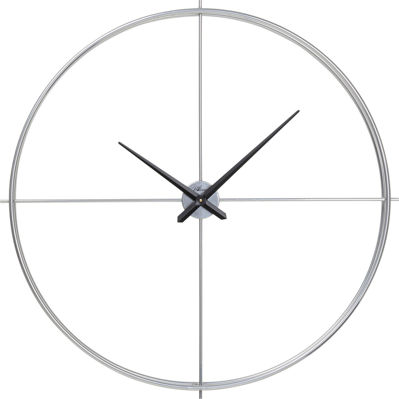 Horloge en acier argenté D95 Horloge en acier argenté D95