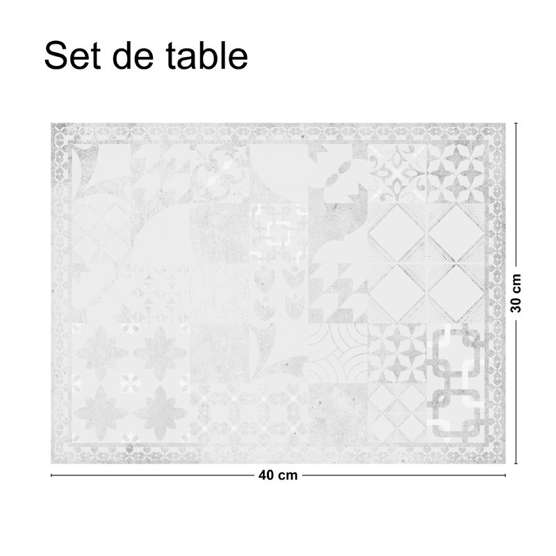 Lot de 4 sets de table 30x40cm